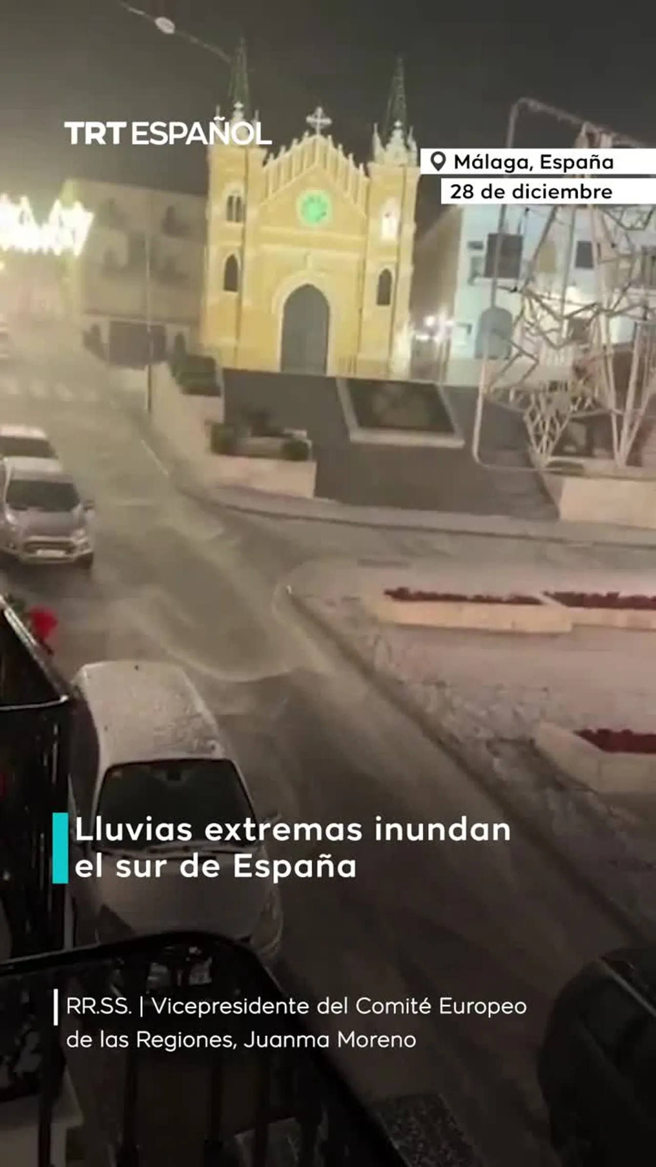 Graves inundaciones en el sur de España