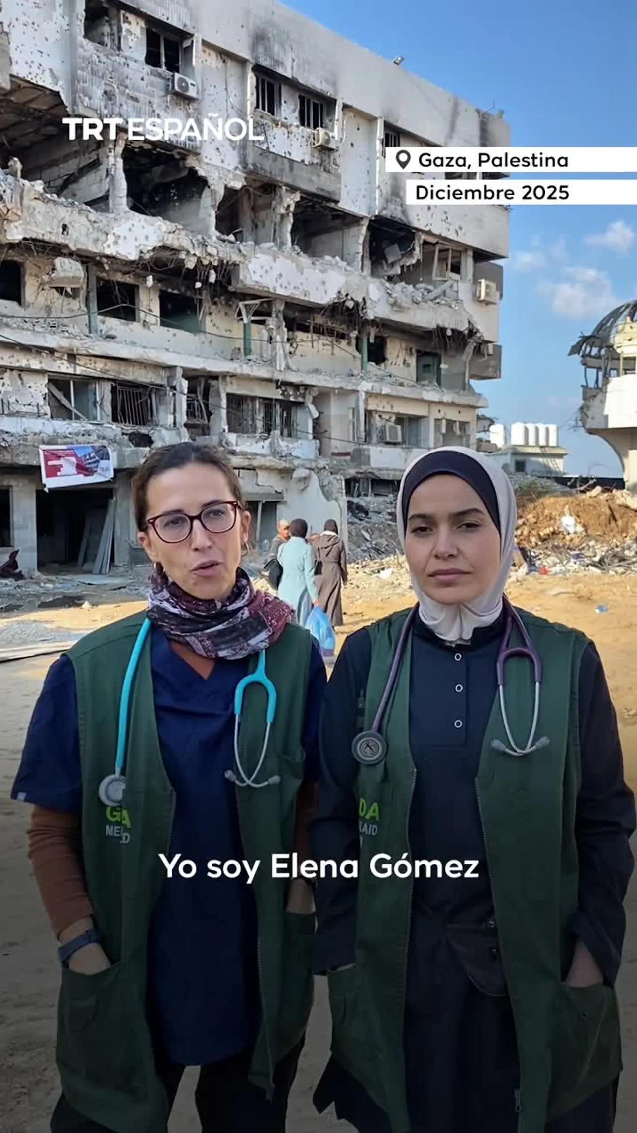Médicas españolas relatan situación desde Gaza