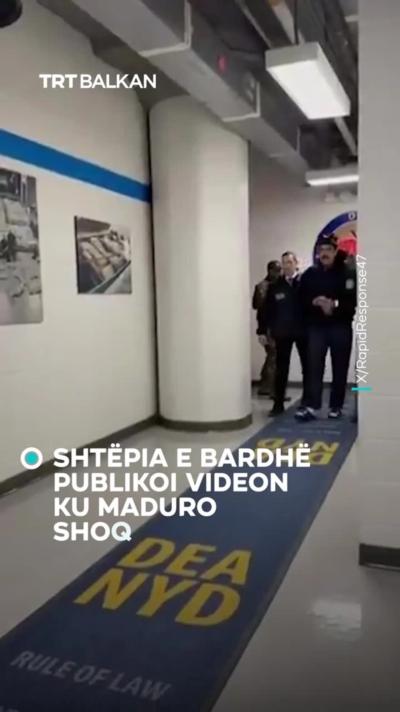 Shtëpia e Bardhë publikoi pamje nga arrestimi i Maduros