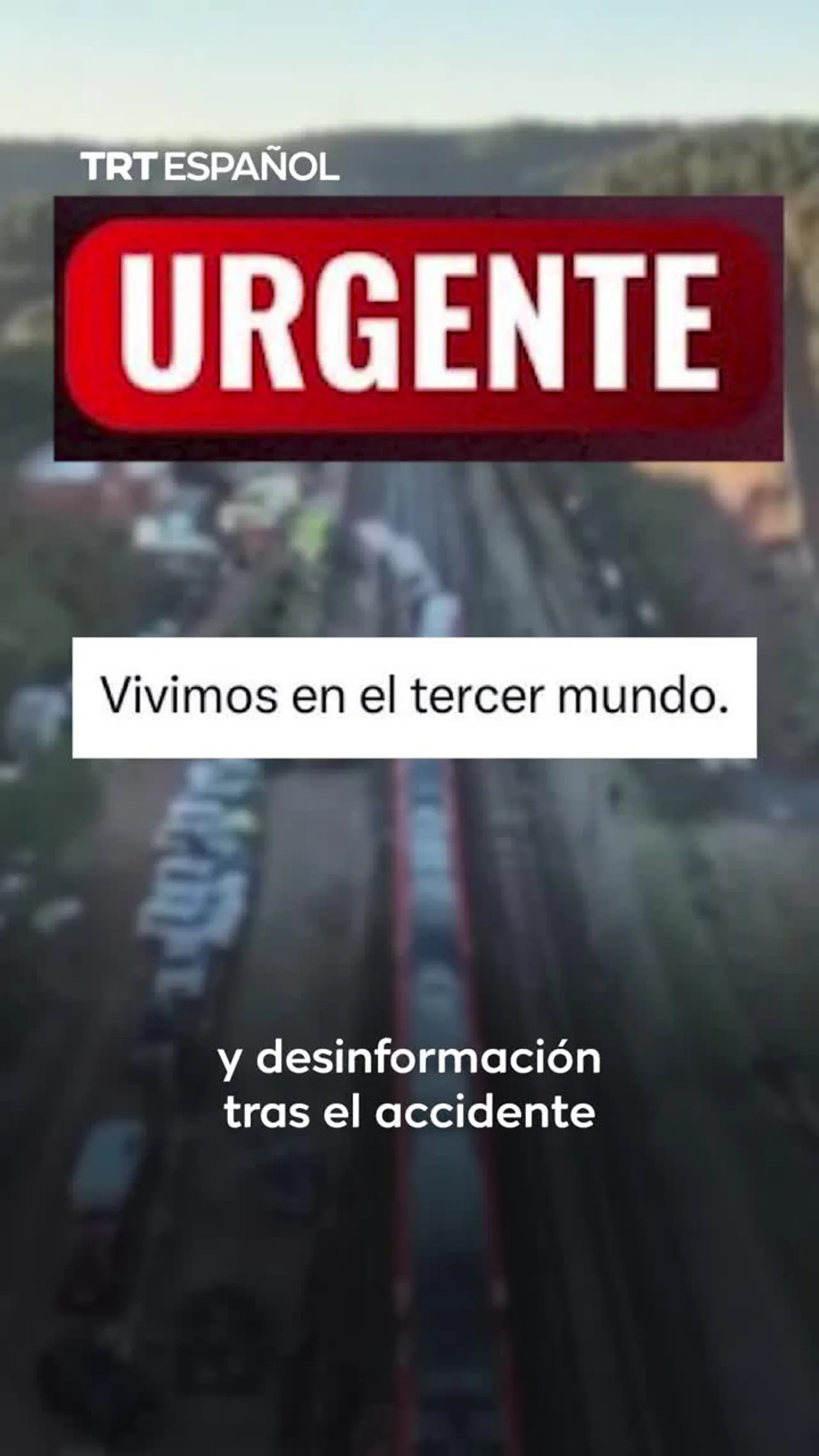 Desinformación y "Fake News" tras el accidente en España