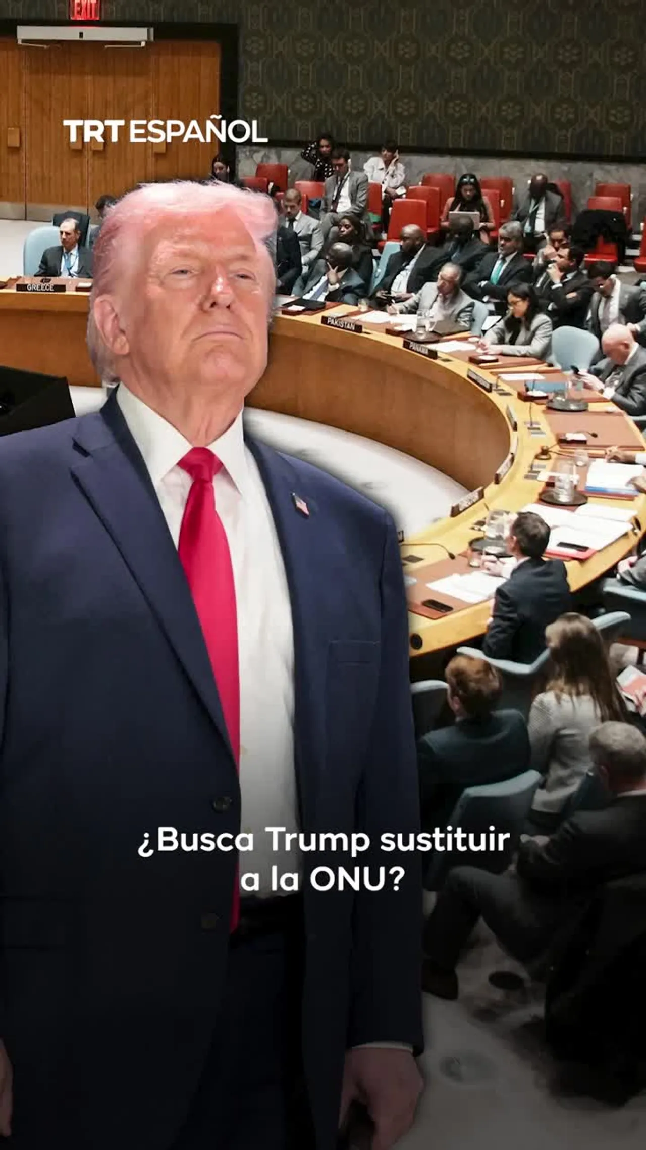 ¿Podría la Junta de Paz sustituir a la ONU?