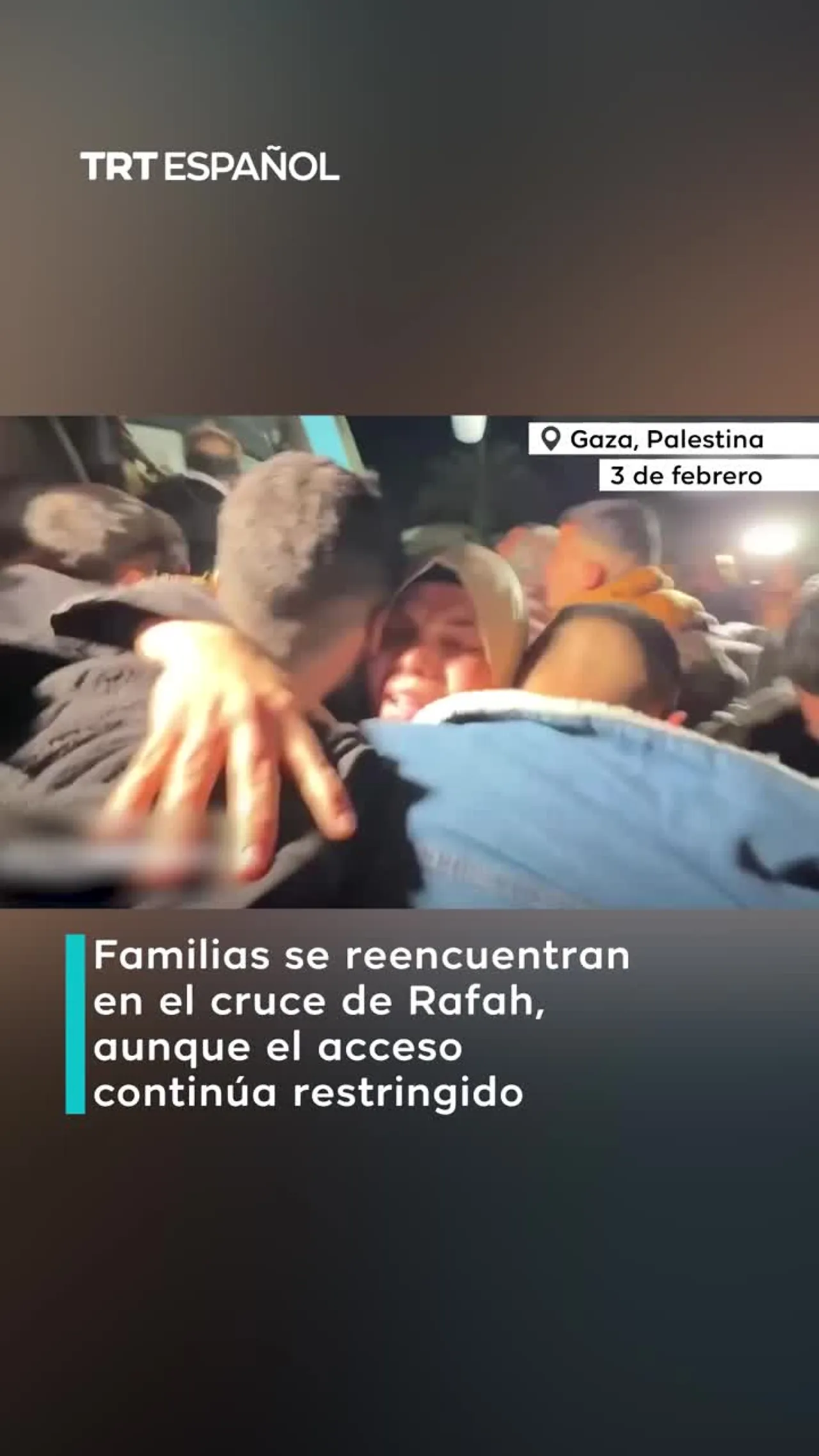 Rafah vuelve a abrir, pero pocos logran entrar