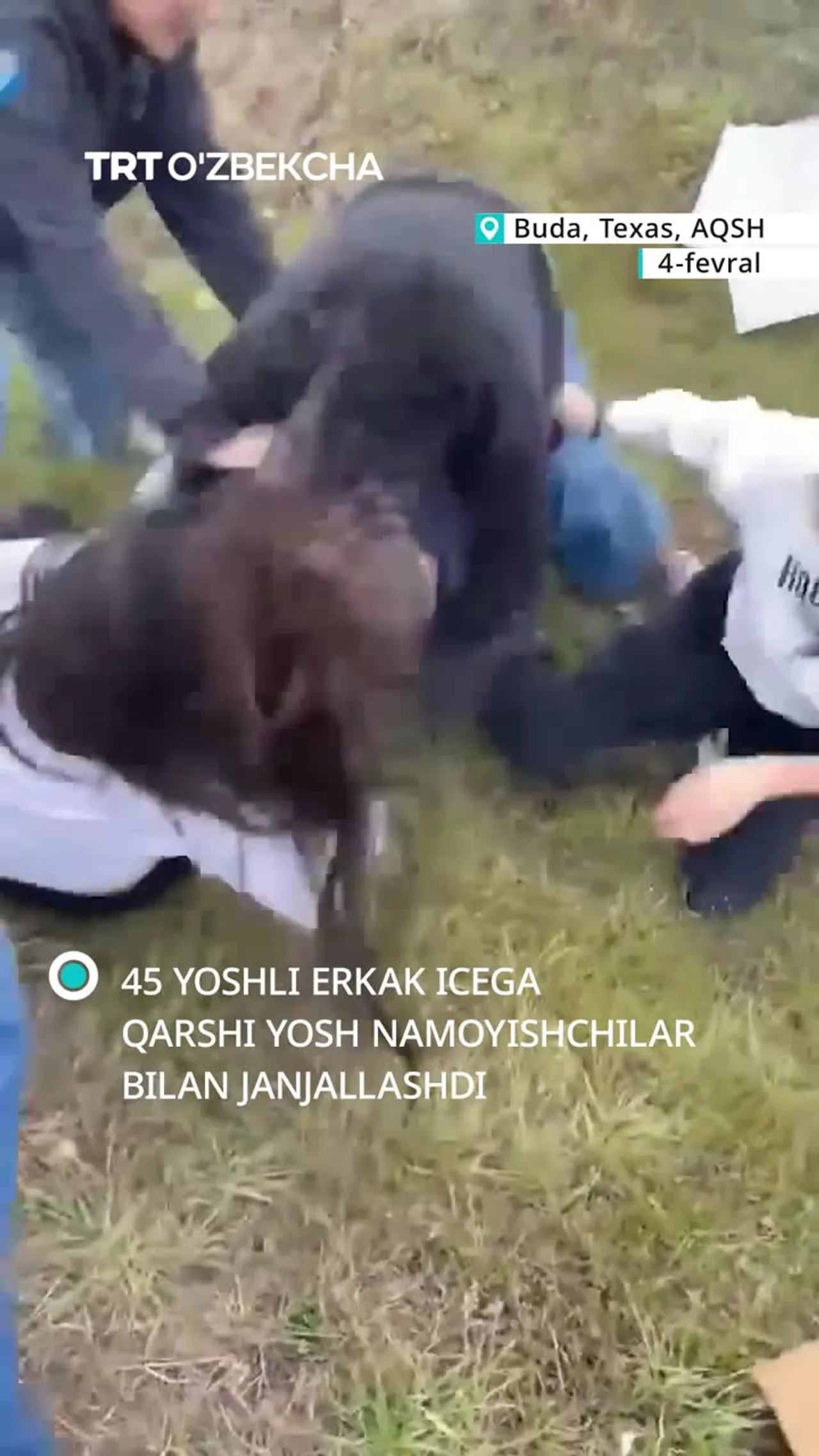 Texasda Immigratsiya va bojxona nazoratiga qarshi namoyish o'tkazildi