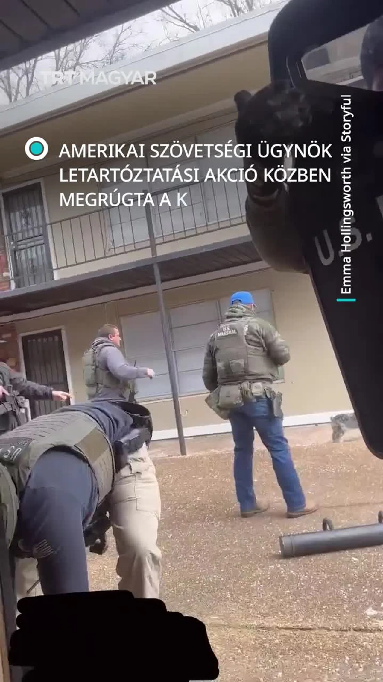 Egy FBI ügynök egy letartóztatási akció során megrúgott egy kutyát Memphisben