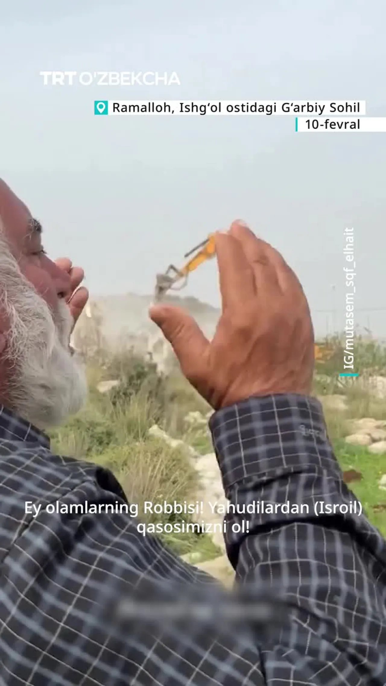 Isroil falastinliklarning uylarini buzib tashladi