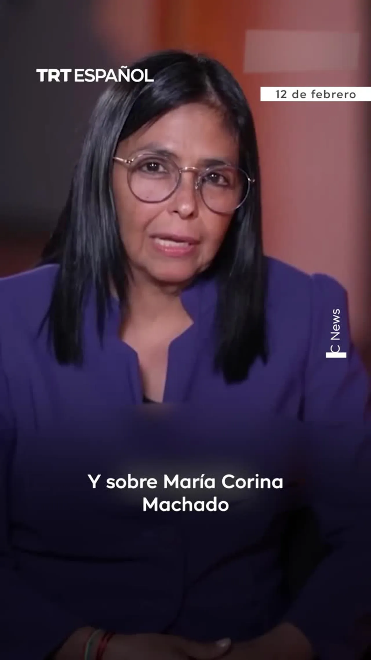 María Corina Machado tendrá que "responder ante Venezuela"