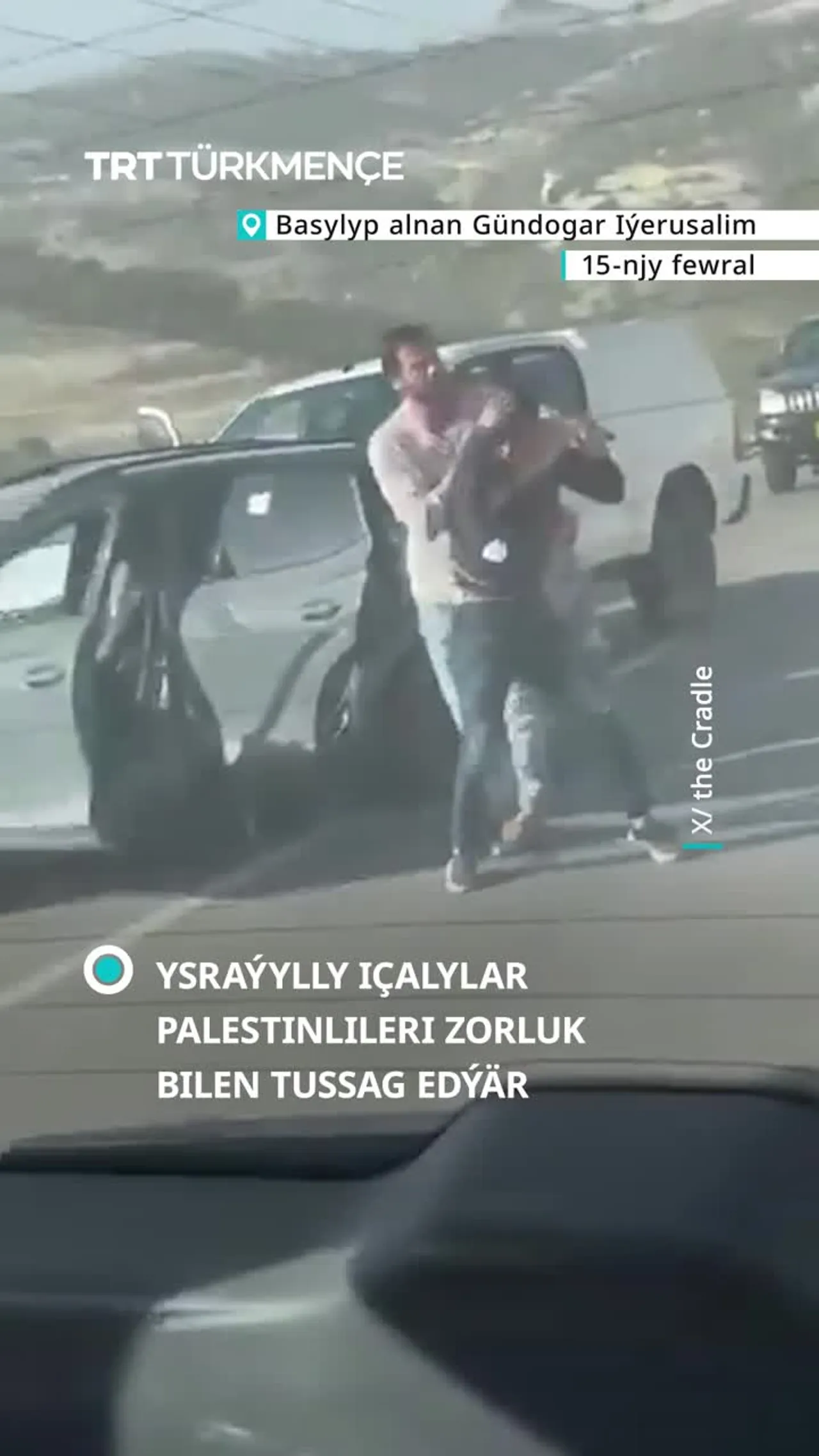 Palestinliler ysraýylly içalylar tarapyndan rehimsizlik bilen tussag edildi
