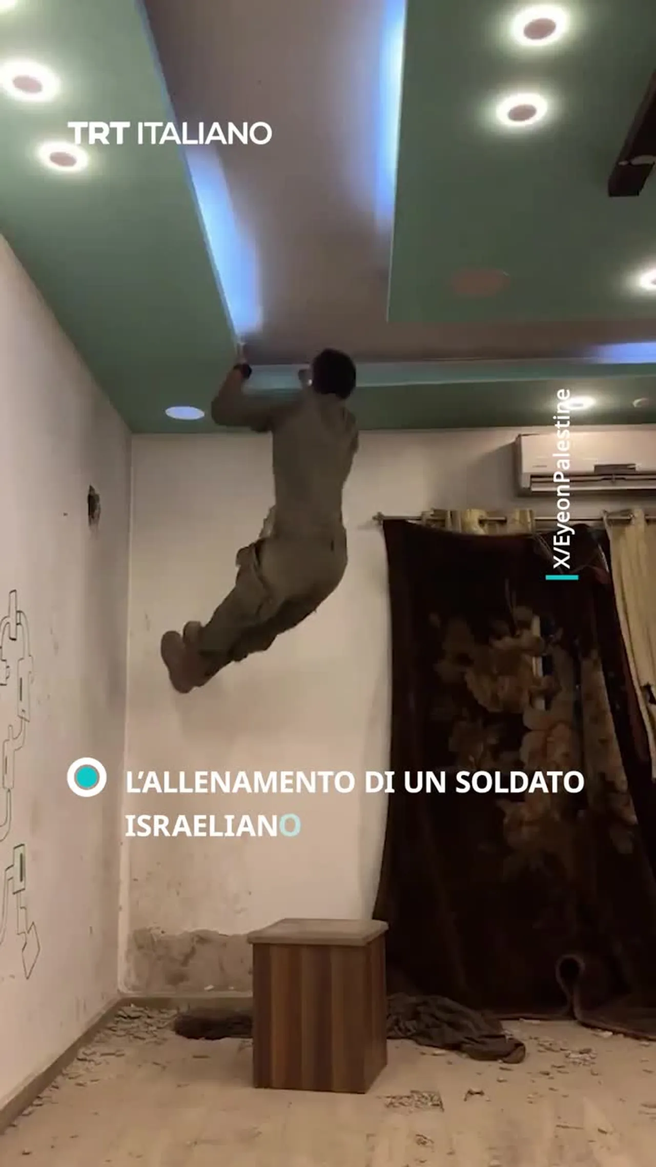 Soldato israeliano è caduto mentre faceva esercizio fisico in una casa a Gaza