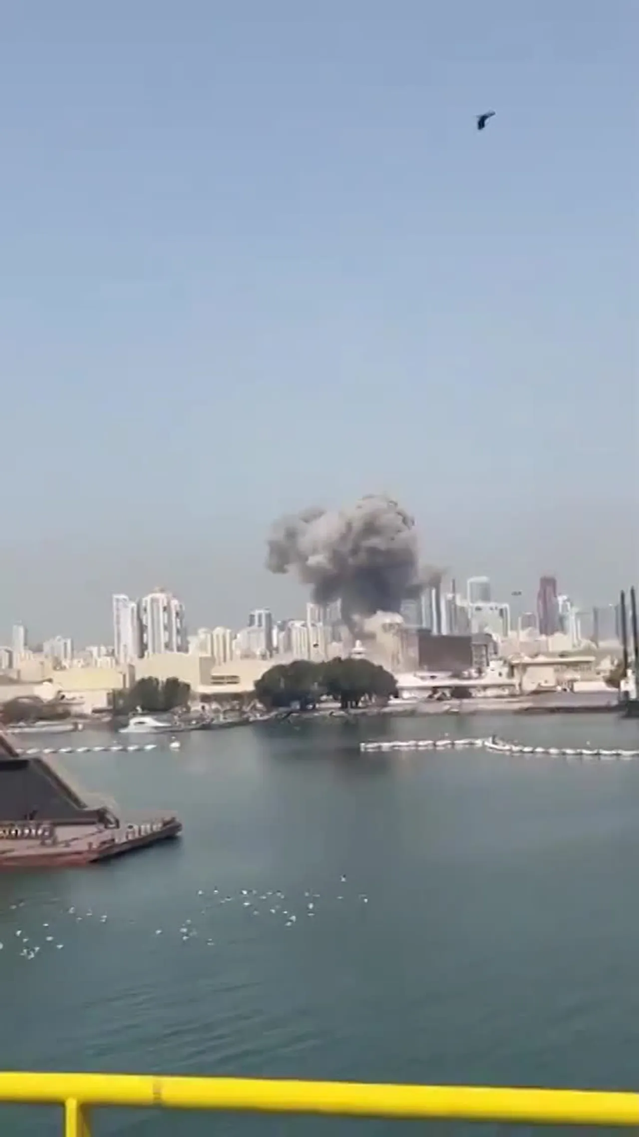 La base degli Stati Uniti in Bahrein è stata presa di mira da un attacco missilistico