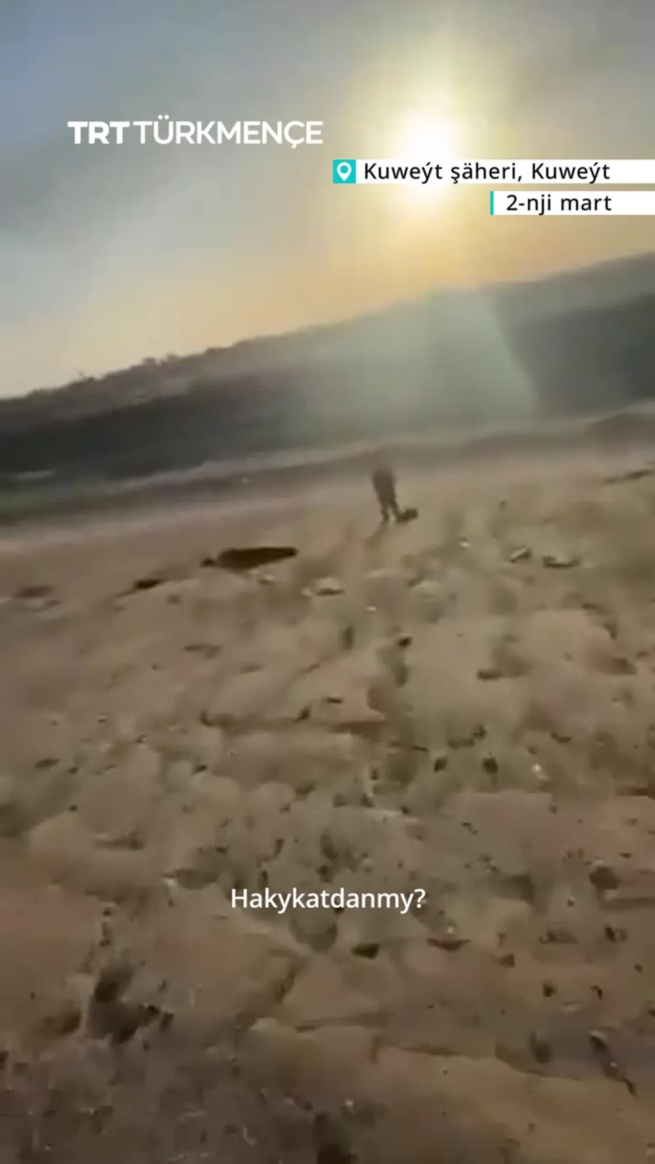 KUWEÝDIŇ RAÝATLARY ABŞ DEGIŞLI ÝERE GAÇAN F-15 UÇARYŇ UÇARMANYNYŇ ÝANYNA BARDYLAR