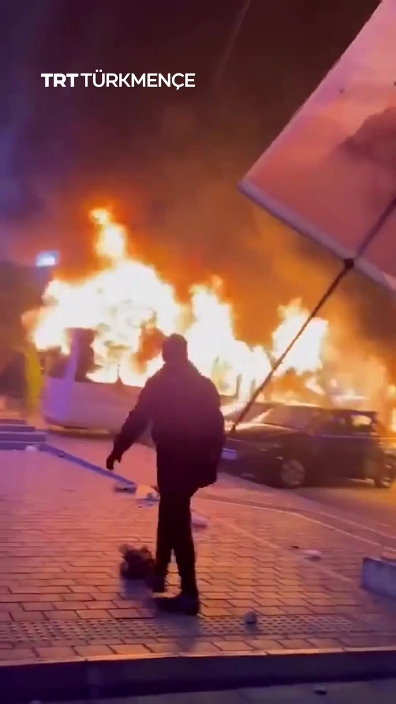 EÝRAN TEL-AWIWE RAKETA HÜJÜMINI GURADY, HÜJÜM ŞÄHERDE BIRNÄÇE ÝERDE ÝANGYNA SEBÄP BOLDY