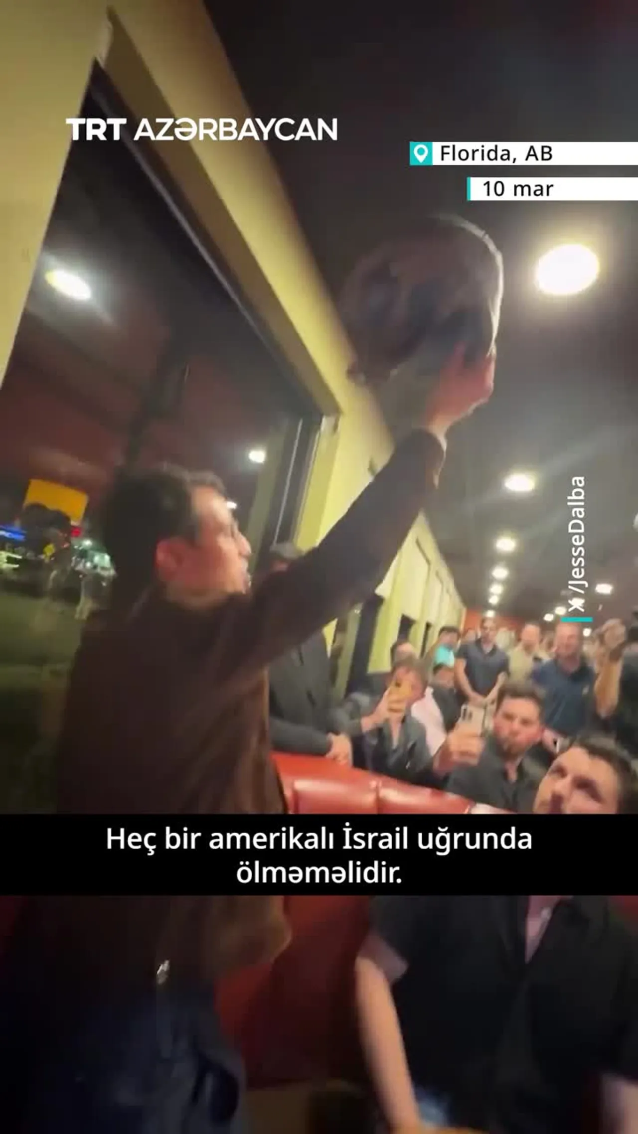 C.Fişbek: “Heç bir amerikalı israil uğrunda ölməməlidir”