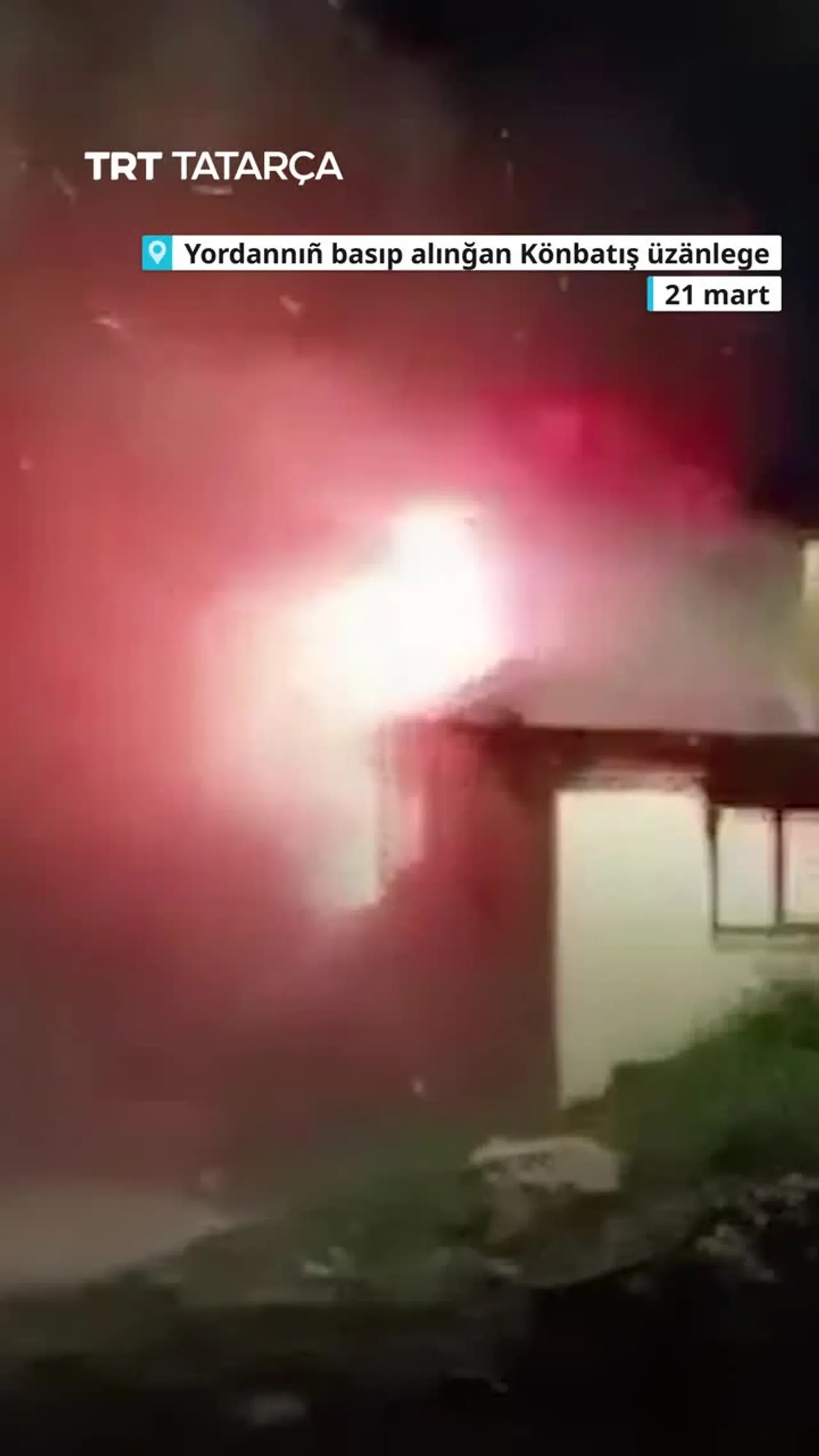 Qanunsız izraille kilep urnaşuçılar Uraza ğayetendä Fälästin awıllarına höcüm itte
