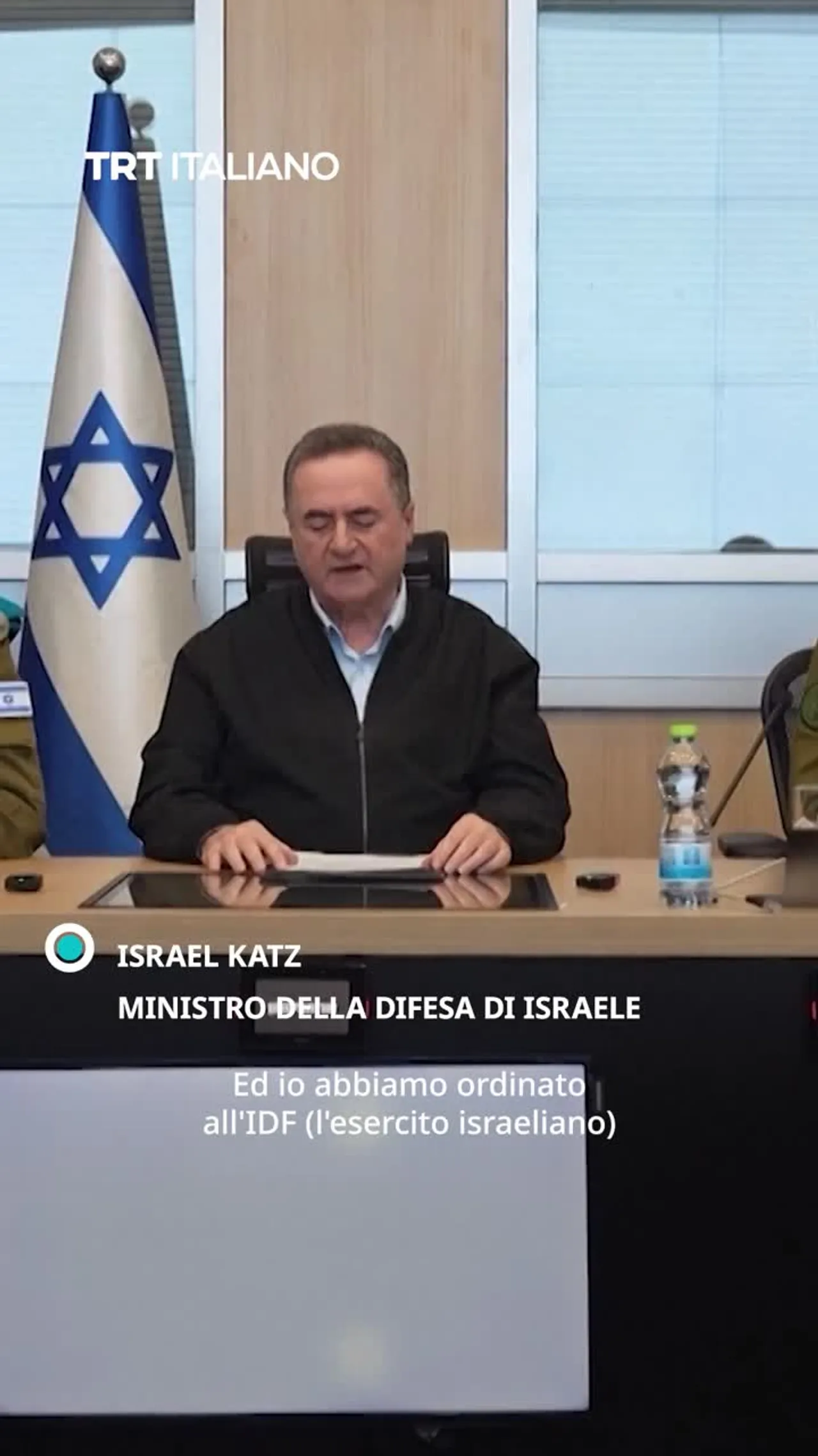 Il ministro israeliano cita Gaza come esempio per le demolizioni da effettuare in Libano