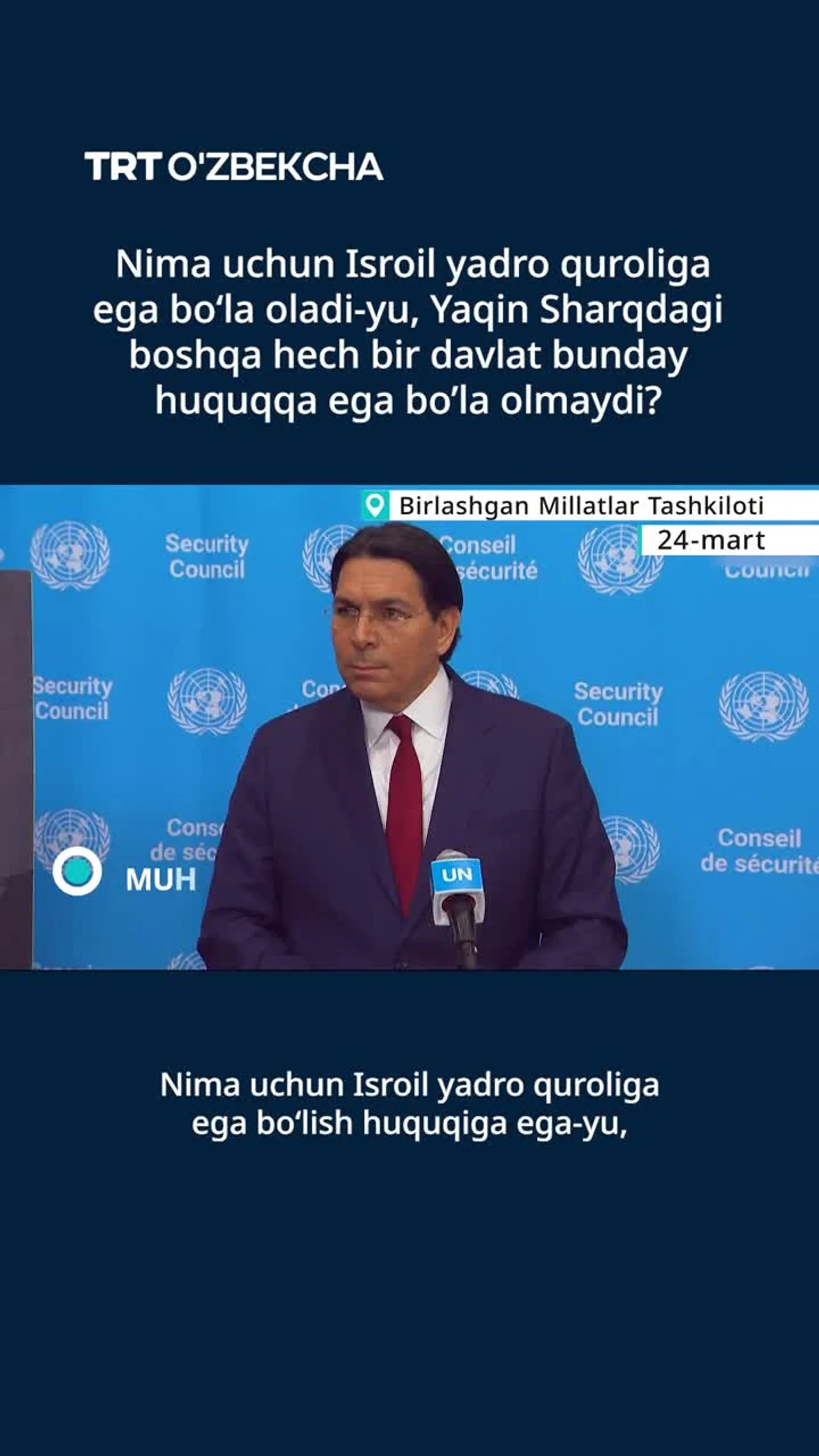 Nima uchun Isroil yadro quroliga ega bo‘la oladi?