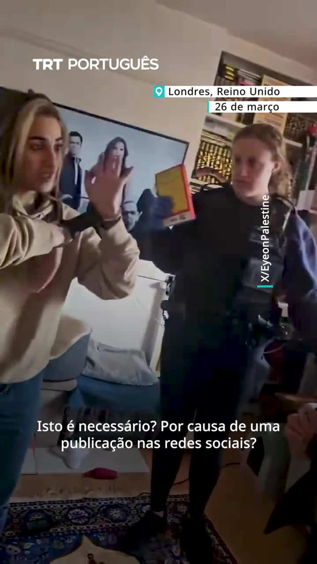 Dra. Rahmeh Al-Adwan foi detida pela quinta vez pela Polícia Metropolitana de Londres