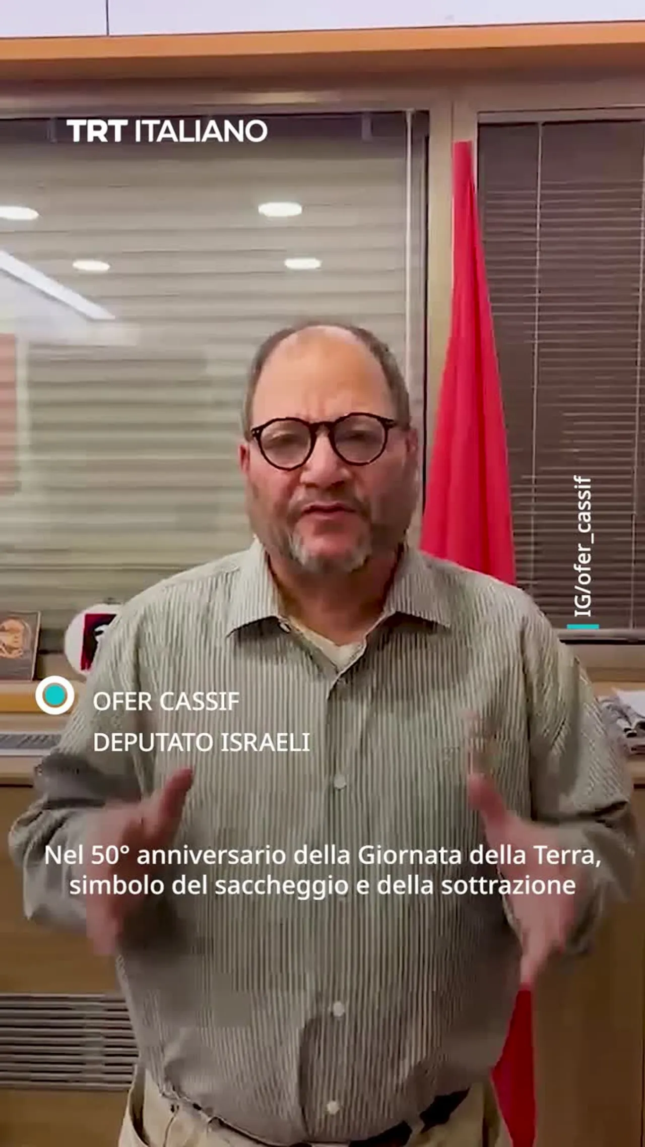 Ofer Cassif: «Questa non è una legge sulla pena di morte, ma una legge di genocidio»
