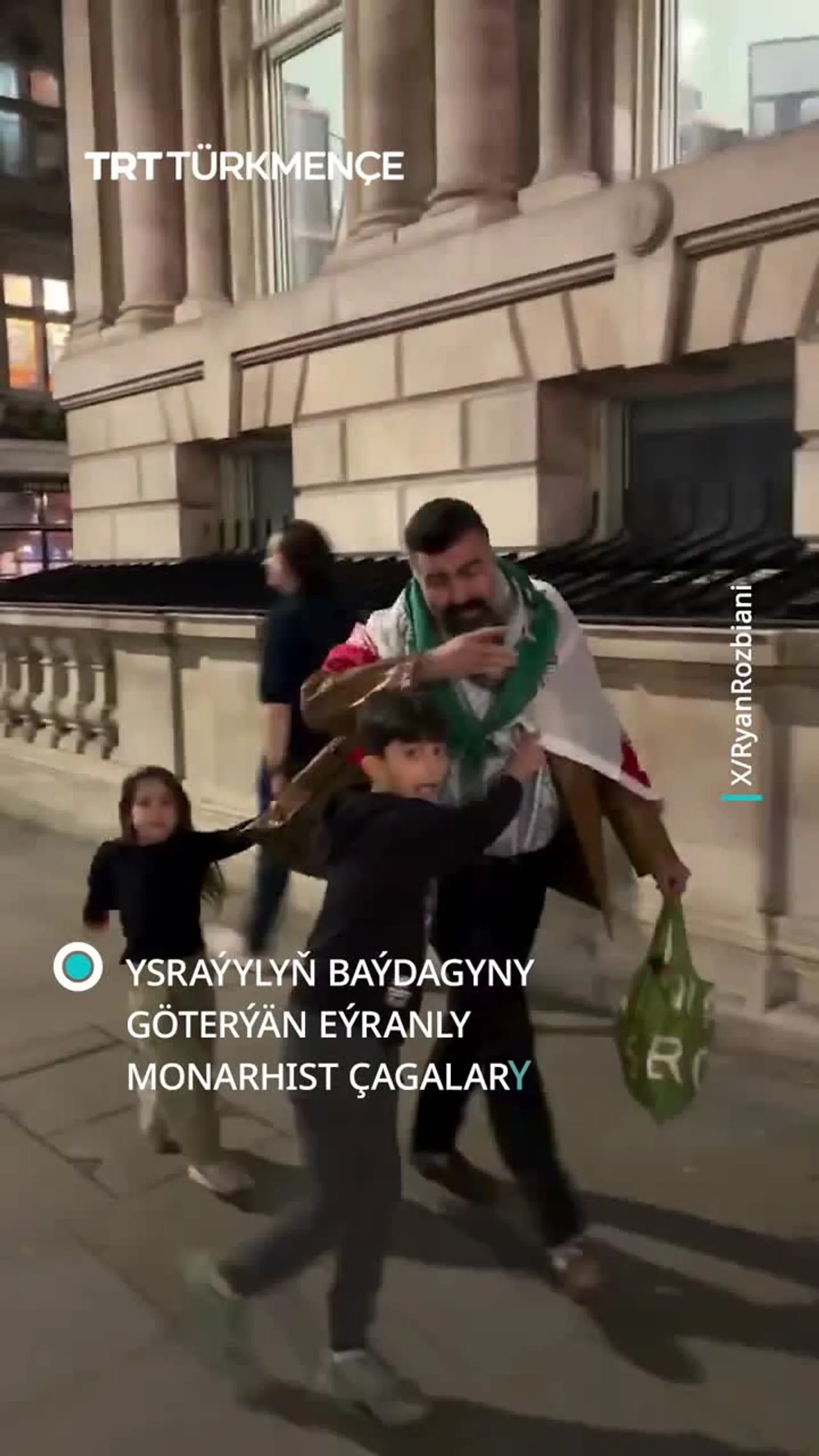 YSRAÝYLYŇ BAÝDAGYNY GÖTERÝÄN EÝRANLY MONARHIST ÇAGALARYNYŇ ÝANYNDA DURAN ADAMY KEMSITDI