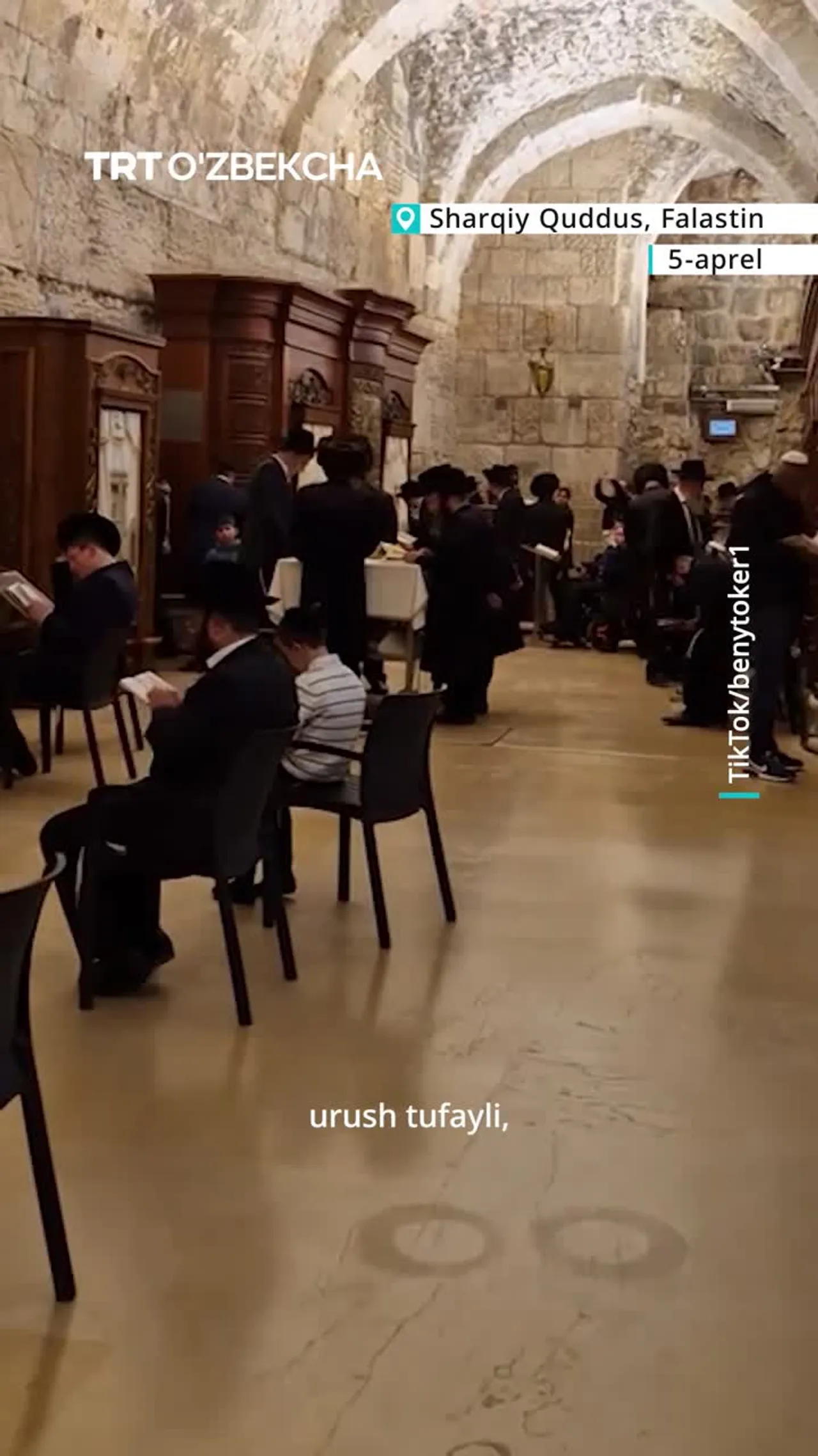 Yahudiylarga G'arbiy devorda ibodat qilishga ruxsat berildi
