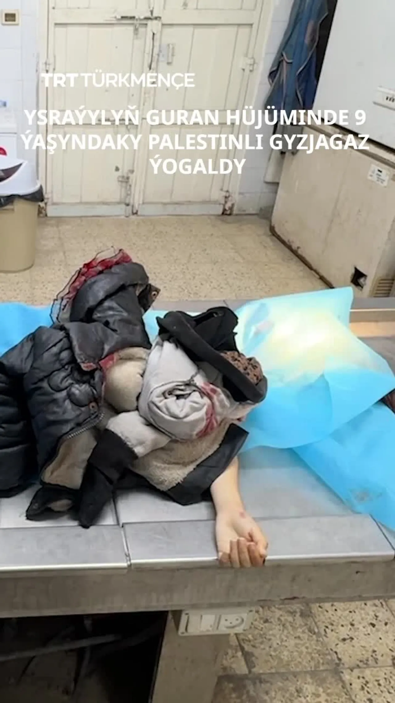 YSRAÝYLYŇ GURAN HÜJÜMINDE 9 ÝAŞYNDAKY PALESTINLI GYZJAGAZ ÝOGALDY