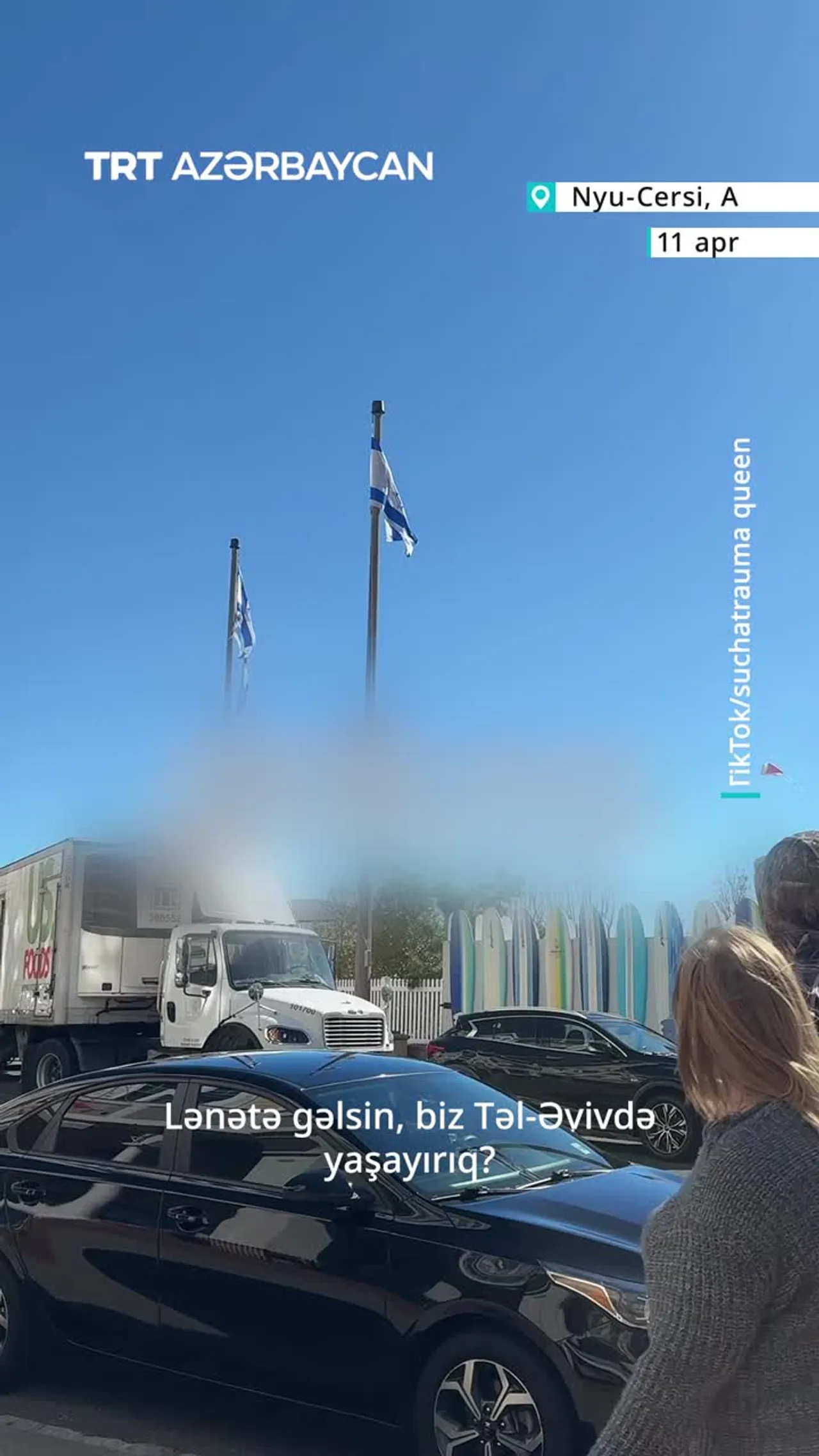 Nyu-Cersi ştatının sakinləri İsrail bayraqlarının ABŞ bayraqlarından çox olmasından şikayətlənir