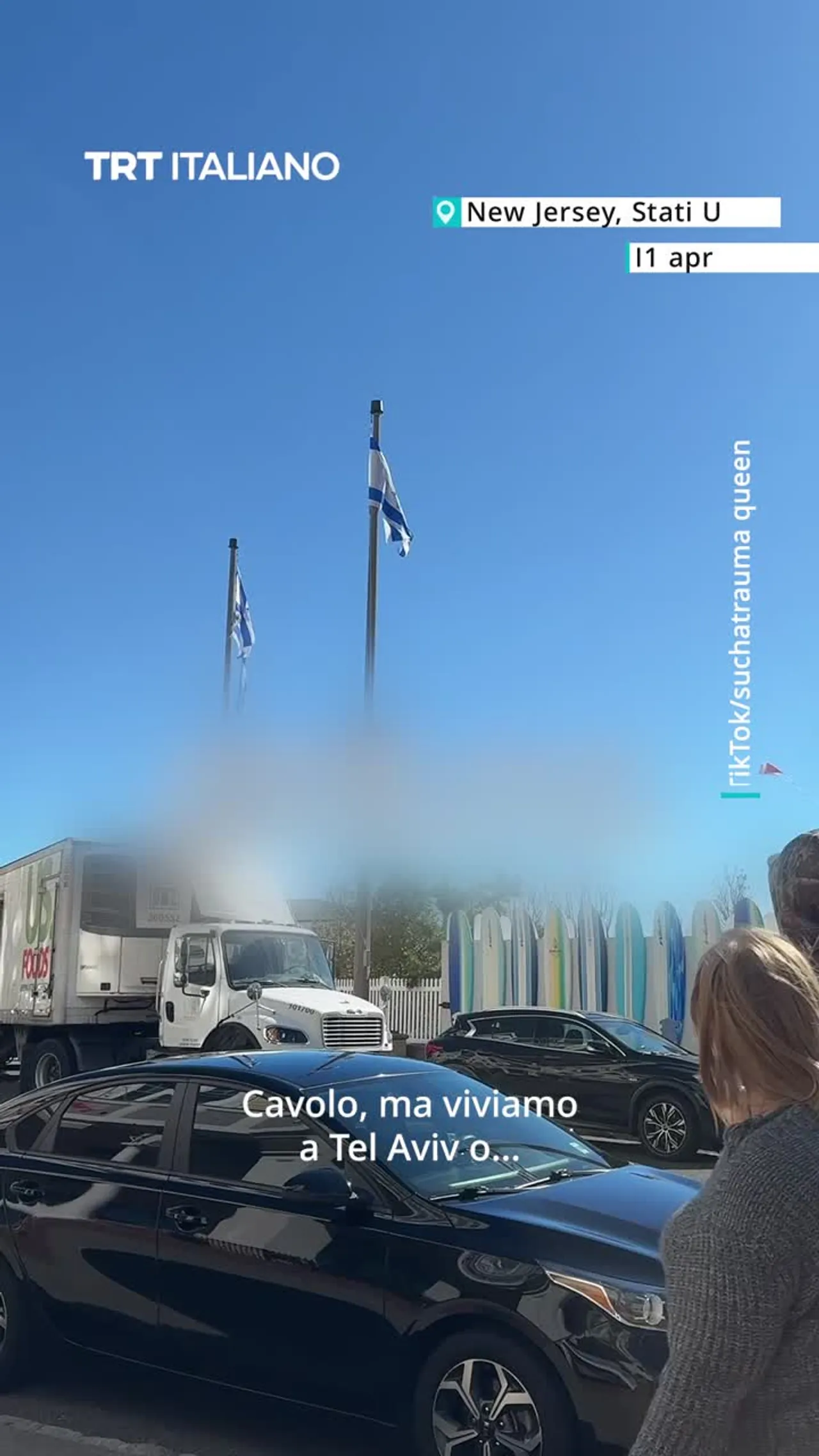 I residenti del New Jersey infastiditi dal fatto che ci siano più bandiere israeliane che americane