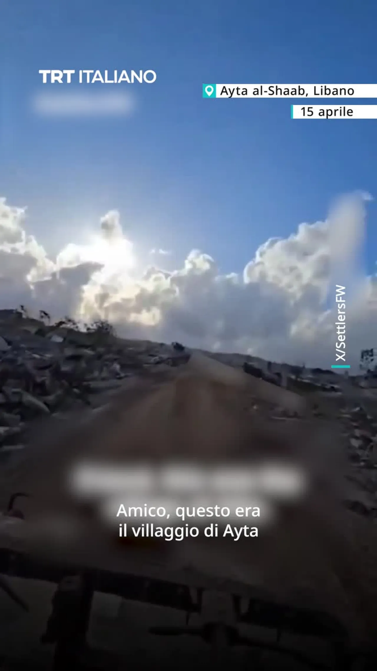 Un soldato israeliano definisce la distruzione su vasta scala nel sud del Libano un enorme successo