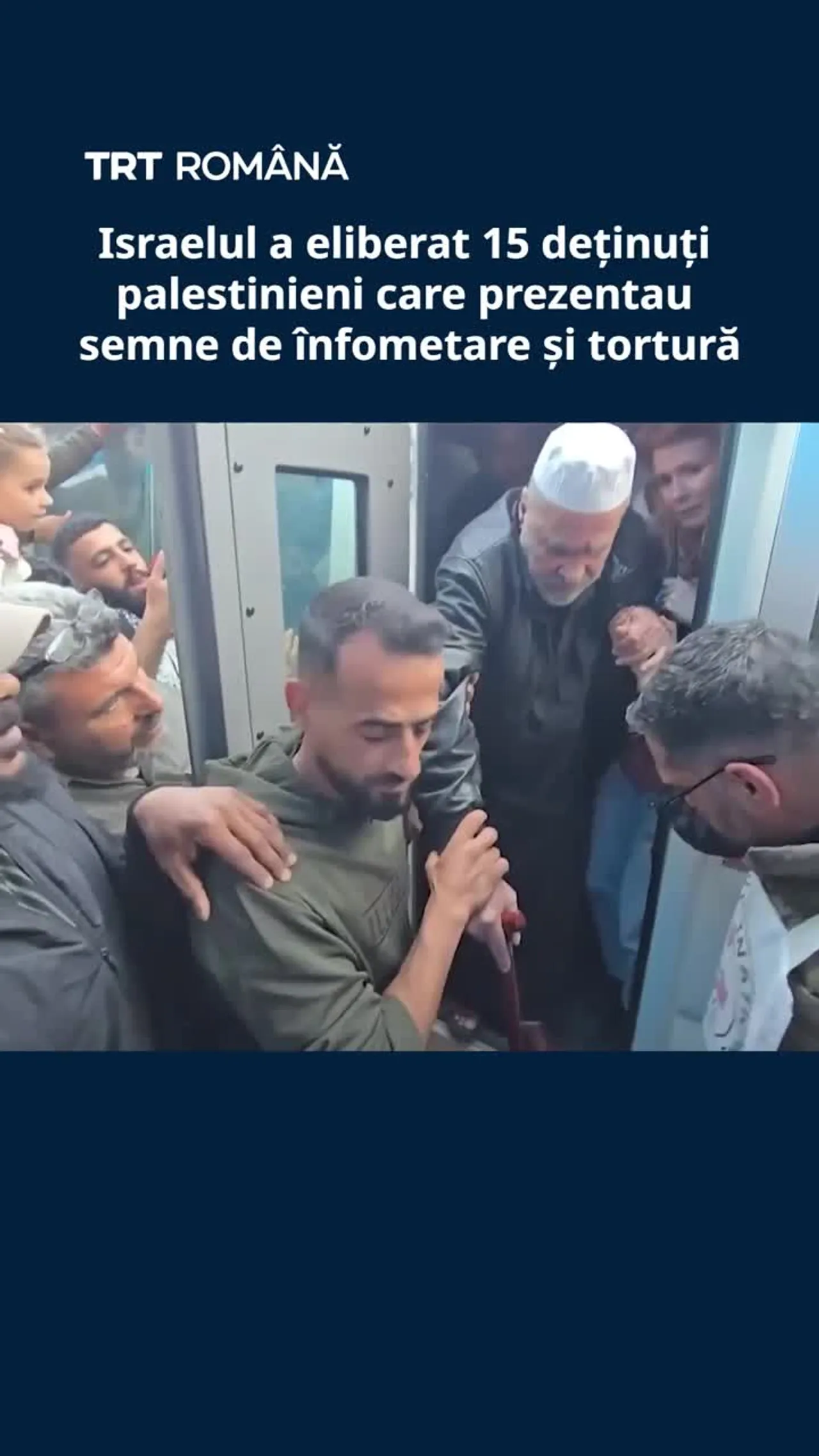 Israelul a eliberat 15 deținuți palestinieni care prezentau semne de înfometare și tortură