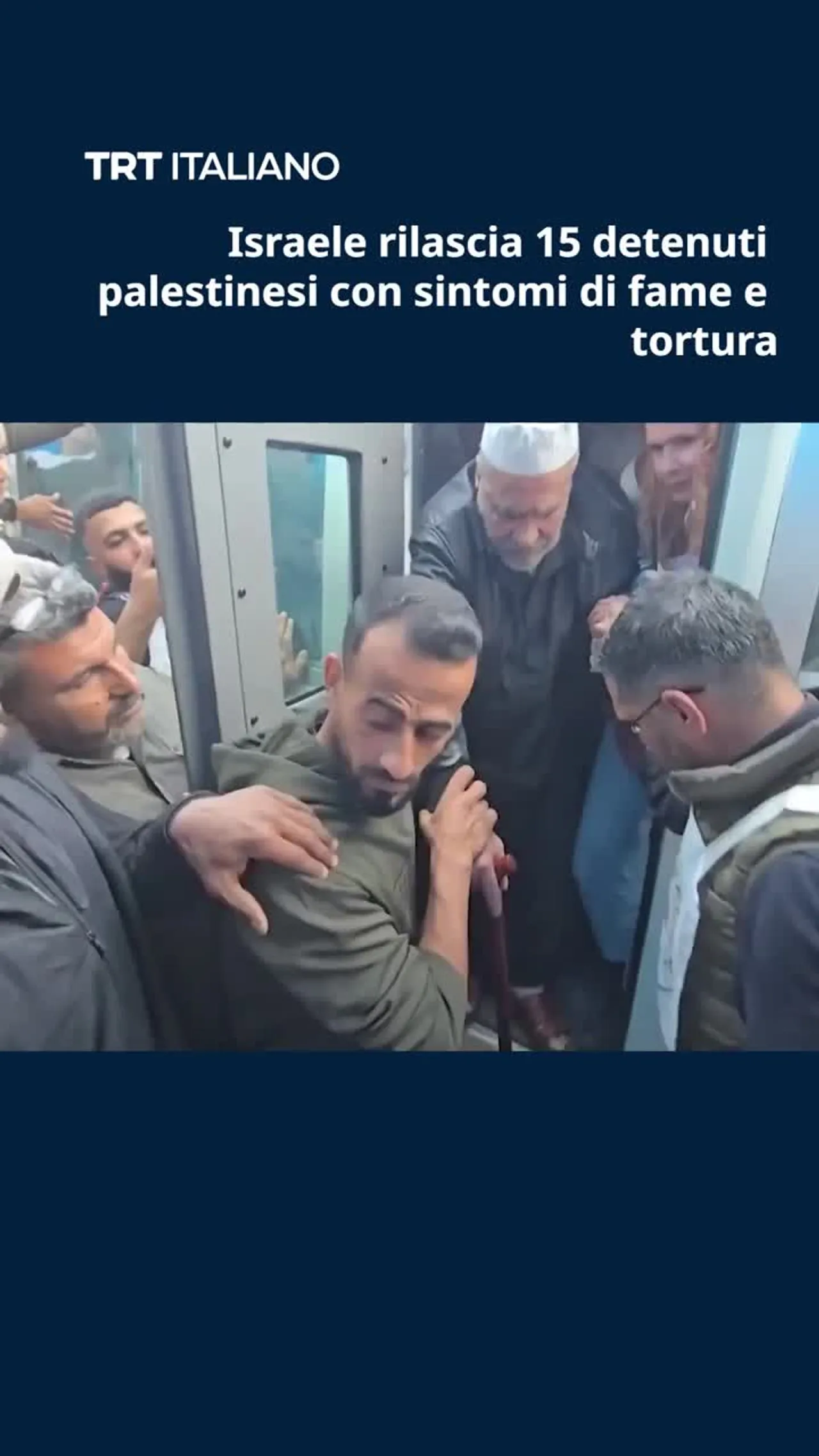 Israele rilascia 15 detenuti palestinesi con sintomi di fame e tortura