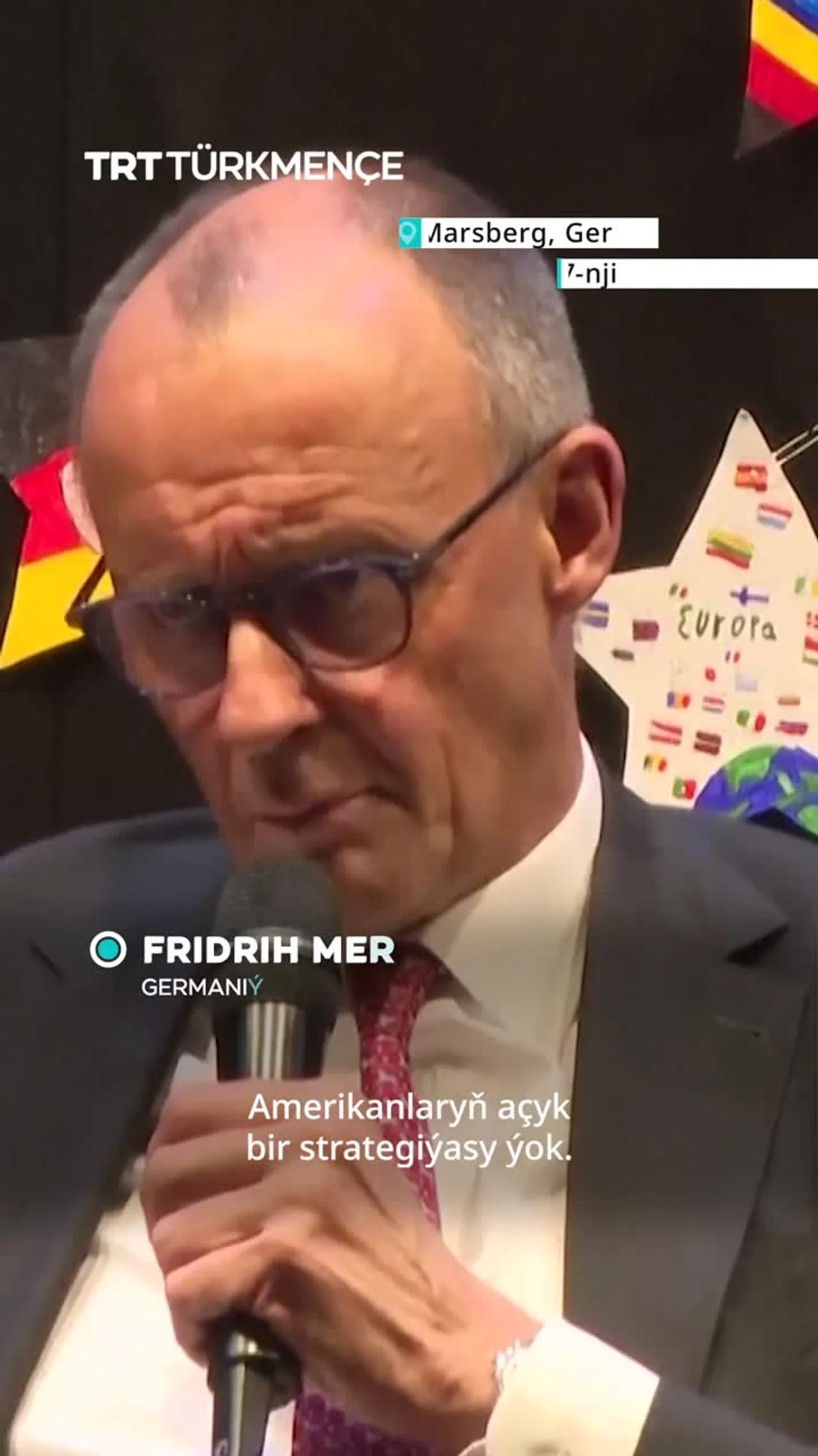 Germaniýanyň Federal Kansleri Mers: Gepleşikler petiklenýärkä, Eýran ABŞ-nyň mertebesini kiçeldýär