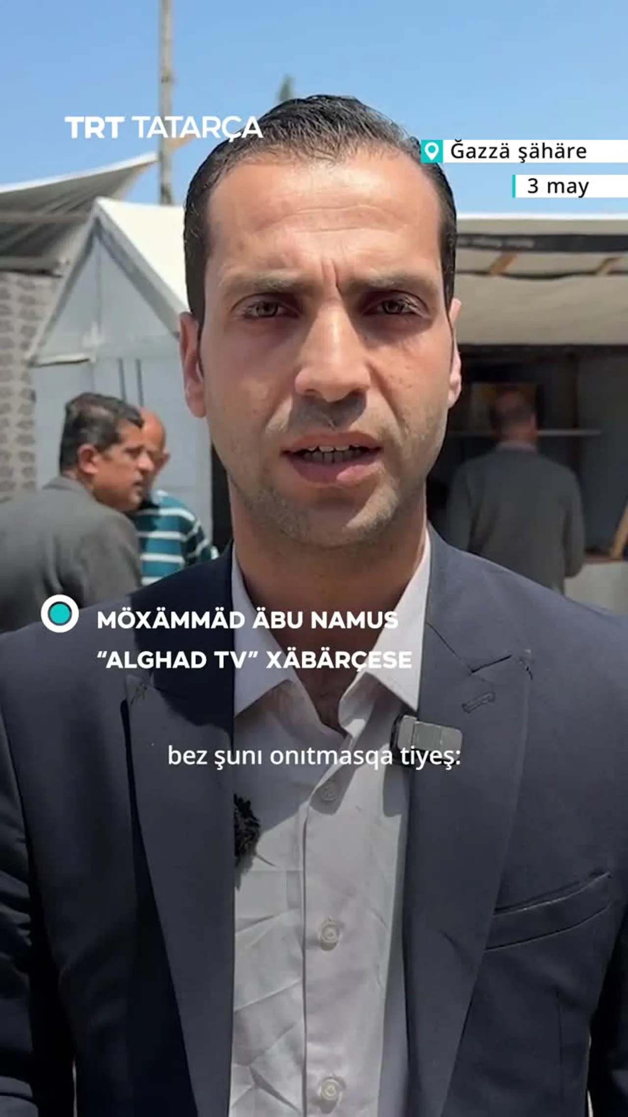 Ğazzädäge jurnalistlar Bötendön’ya matbuğat irege könendä İzrailneñ xoquq bozuların ğayeplädelär