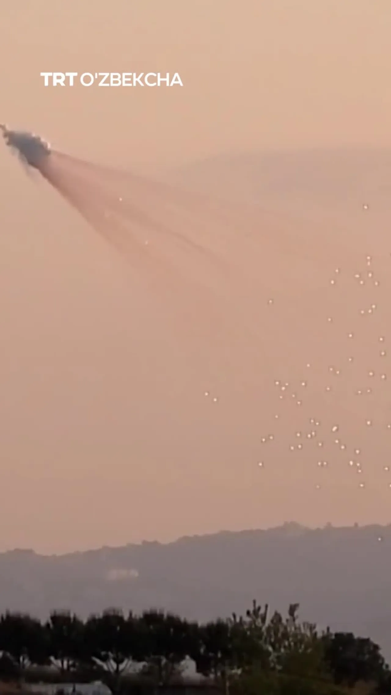 Isroil Livan janubini fosforli o‘qlar bilan bombardimon qildi
