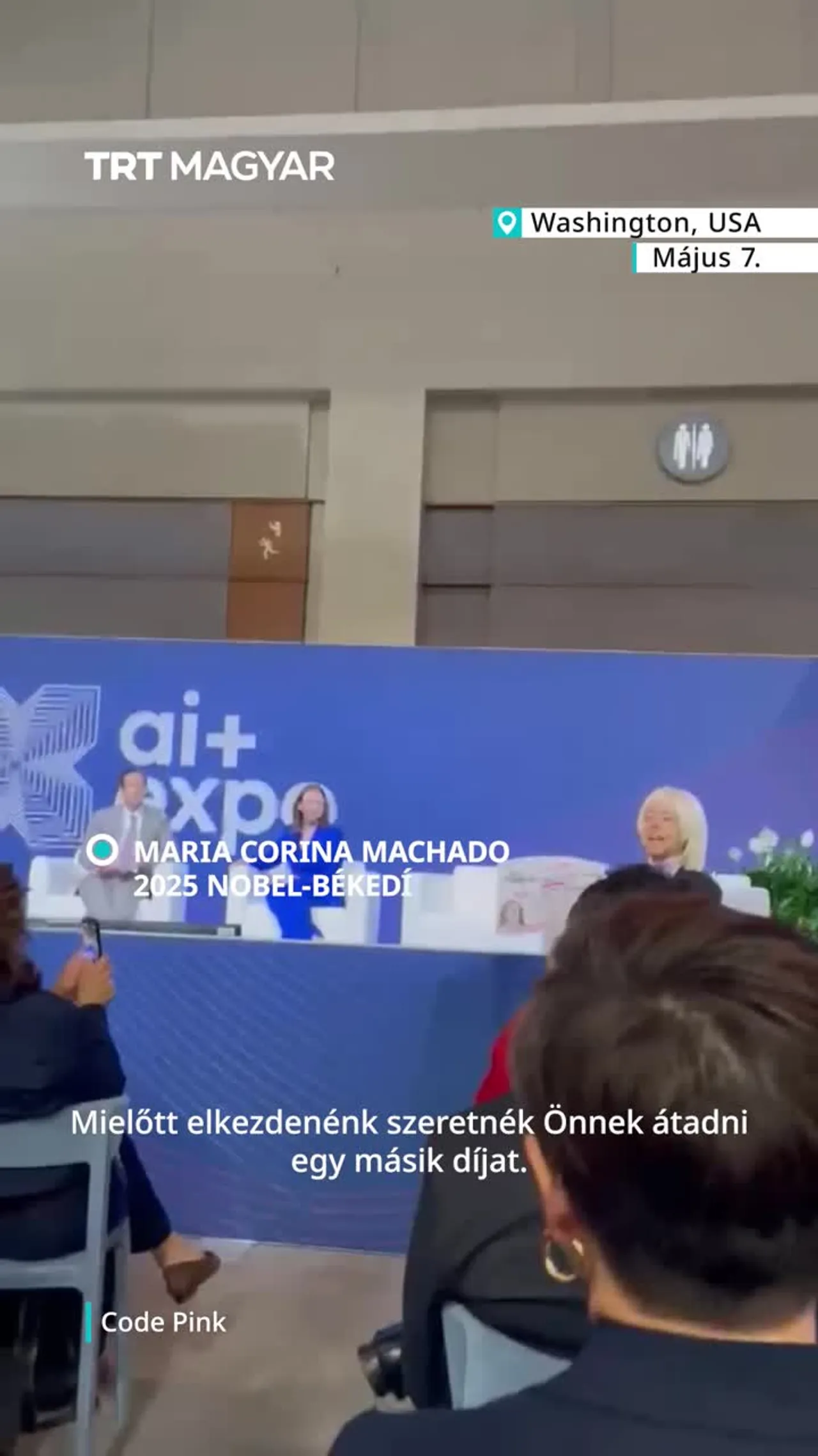 Aktivisták a Nobel-békedíjas előadó ellen a Latin-Amerikával kapcsolatos nézetei miatt tiltakoztak