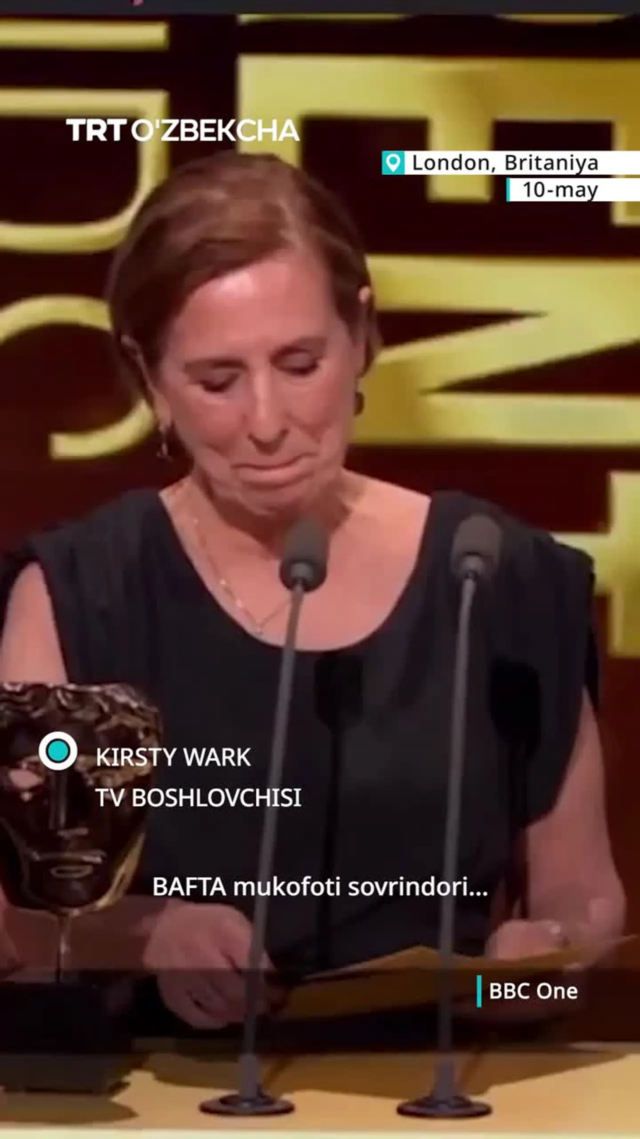 BAFTA sovrindori film prodyuserlari BBC’ni G‘azo hujjatli filmini efirga uzatmaganlikda aybladi