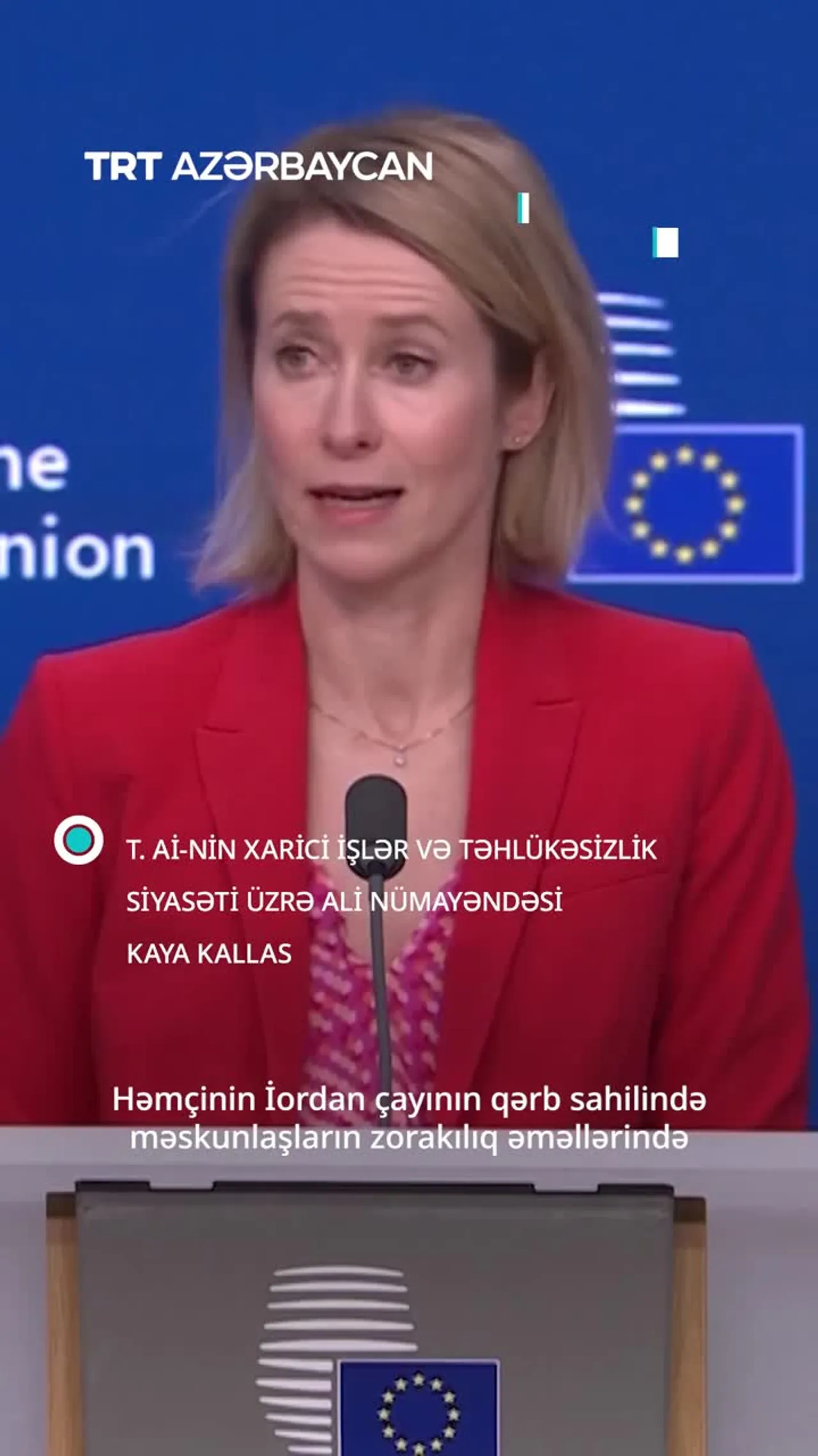 Aİ İordan sahilində qeyri-qanuni məskunlaşan israillilərə sanksiya tətbiq edəcək