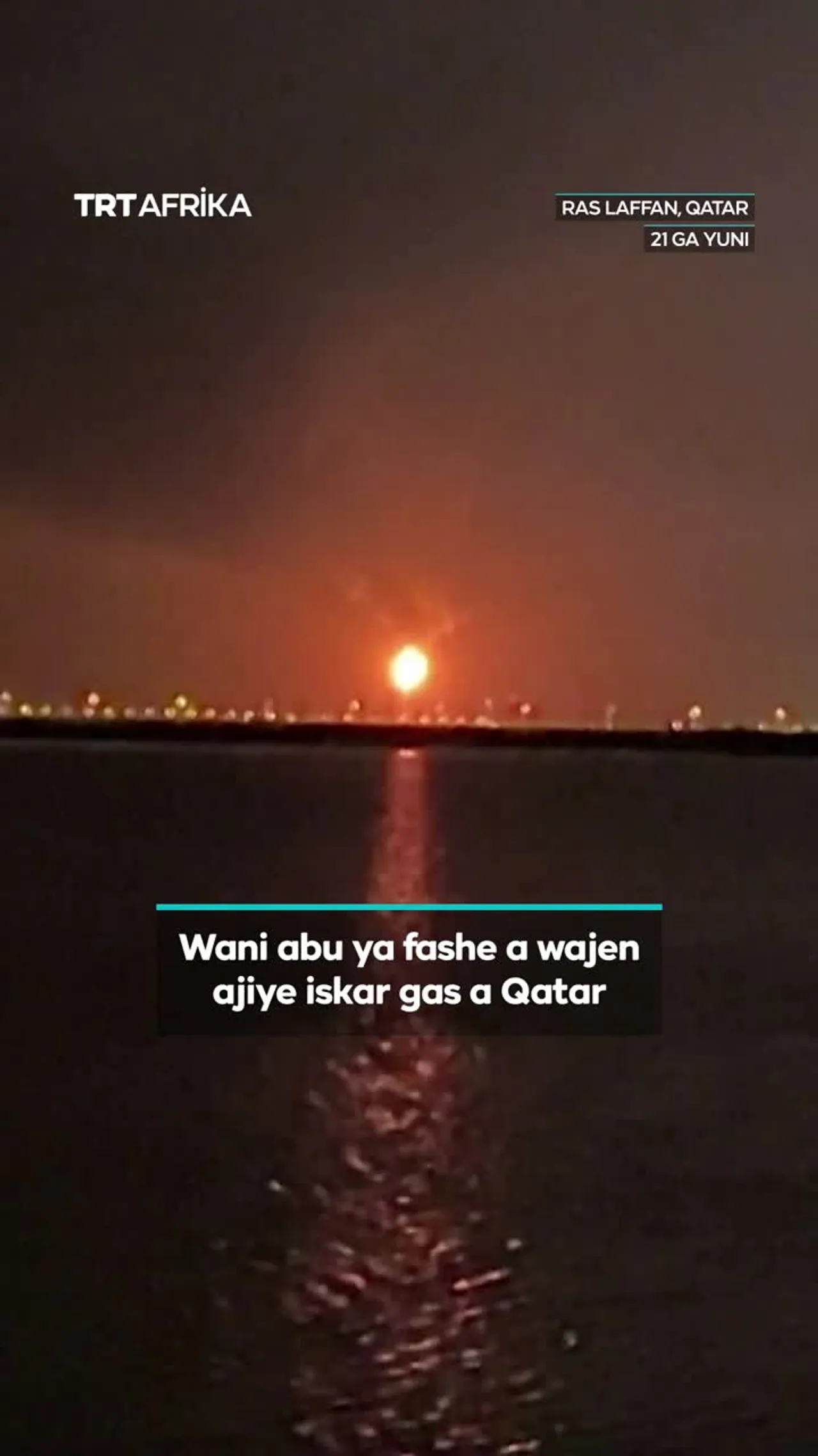 Wani abu ya fashe a wajen ajiye iskar gas a Qatar