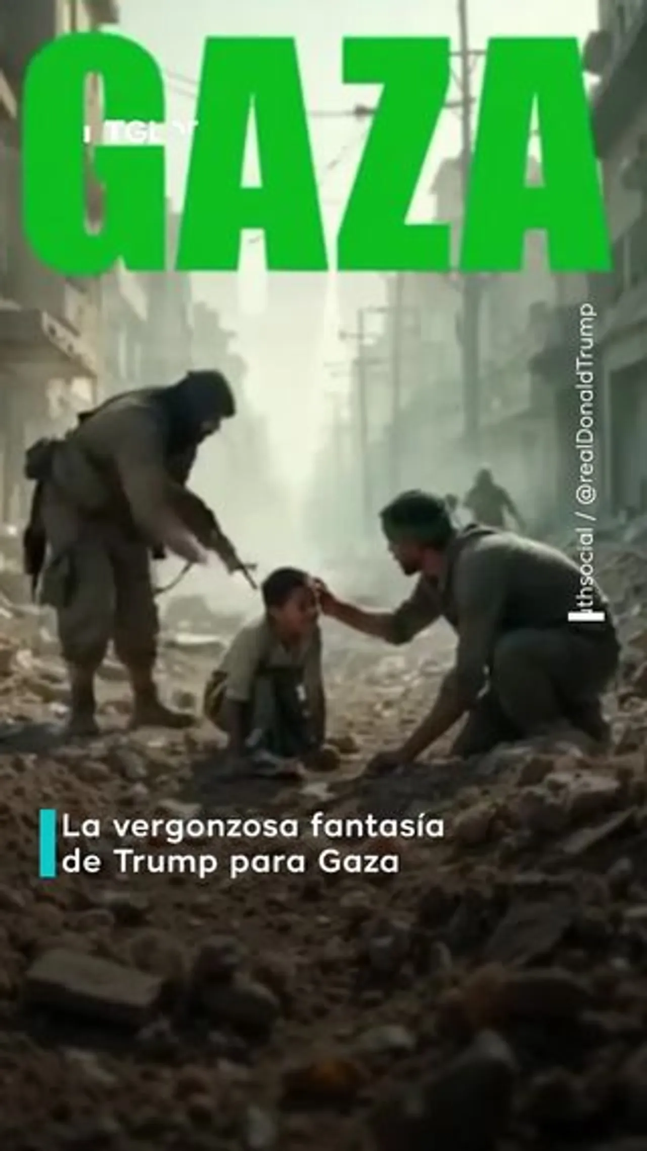 La fantasía vergonzosa de Trump para Gaza