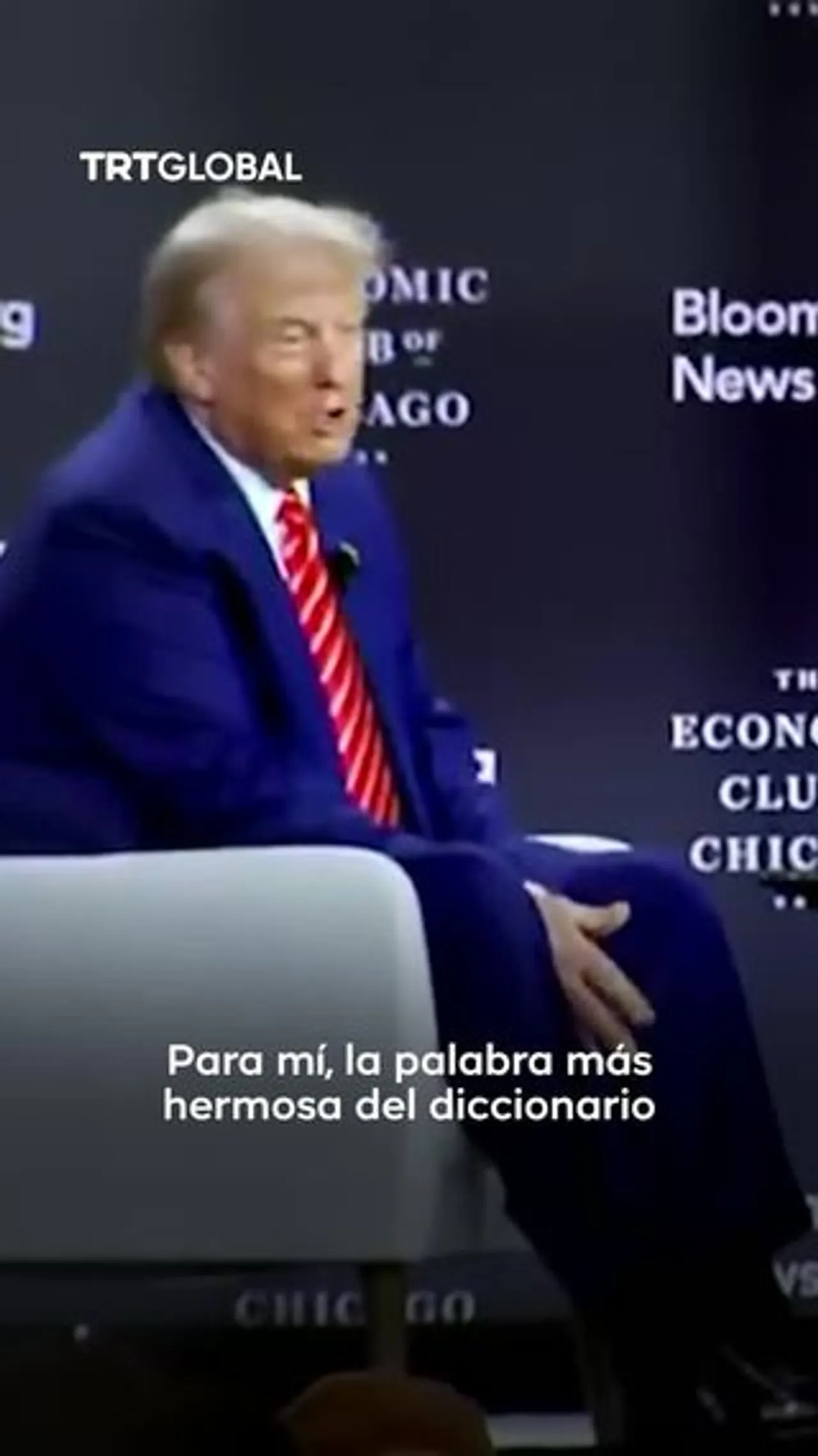 La palabra que vive libre de aranceles en la mente de Trump